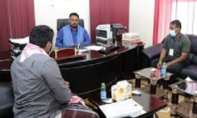 وكيل أول حضرموت يطلع على الخدمات التي يقدمها مستشفى غيل باوزير