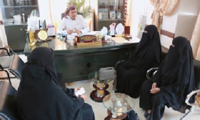 مدير عام سيئون يثمن الدور الريادي لإتحاد نساء اليمن، ويؤكد على أهمية الدفع بعجلة التنمية في القطاع النسوي بالمديرية.
