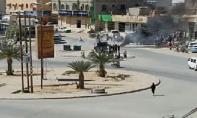 عصيان مدني حضاري شهدته مدينة سيئون اليوم
