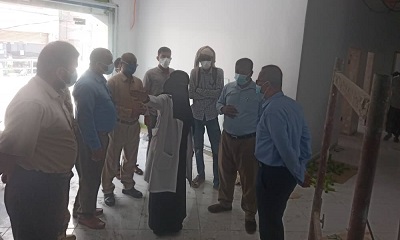 الوكلاء بارزيق وباضاوي والدكتور الجمحي يتفقدون سير العمل بمشروع تأهيل طوارئ مستشفى المكلا للأمومة والطفولة بالمكلا
