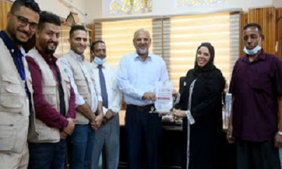 وكيل وادي حضرموت عصام الكثيري يشيد بتدخلات جمعية العون المباشر الكويتية في وادي حضرموت