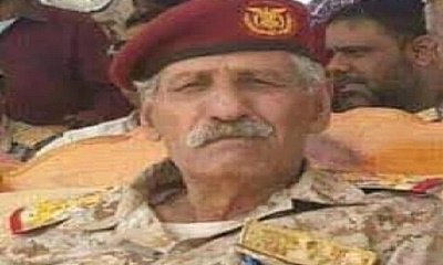 محافظ حضرموت يعزّي في وفاة اللواء ركن عبد الله منصور علي الوليدي قائد محور الغيضة قائد اللواء ١٢٣ مشاة بالمنطقة العسكرية الثانية