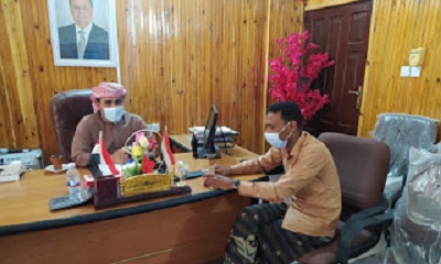 مدير عام مديرية ثمود يلتقي بمدير مكتب الصحة العامة والسكان بالمديرية