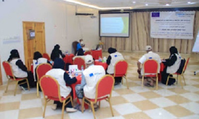 تواصل تدريبات الجمعيات النسويه بسيئون ضمن البرنامج التدريبي دعم حقوق المرأة والحد من العنف القائم على النوع الاجتماعي