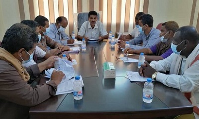 مدير عام مديرية بروم ميفع يترأس إجتماع المكتب التنفيذي في دورته الاعتيادية