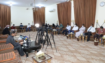 مناقشة الوضع الصحي وسبل تطوير وتحسين أداء المرافق الصحية ومستجدات الموجة الثانية لجائحة كورونا