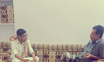 المدير العام لمديرية القطن يلتقي رئيس نقابة المهندسين اليمنيين فرع حضرموت