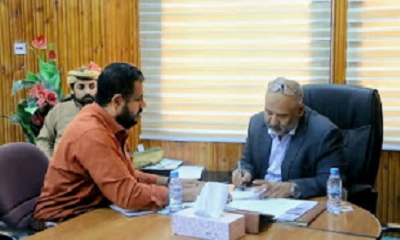 إعتماد تنفيذ مشاريع بناء مقرات لأندية شباب القطن وإتحاد سيئون والبرق بتريم والجهورييثمن إهتمام السلطة اللامحدود