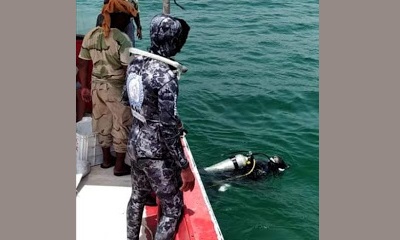 قوات خفر السواحل بحضرموت تنقذ مواطن من أبناء تعز من الغرق بساحل الستين بالمكلا