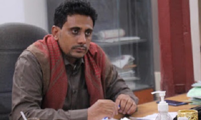 مدير عام مديرية شبام يقدم رسالة شكر لعمال الطوارئ لفرع مؤسسة الكهرباء بالمديرية