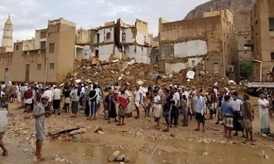 الوكيل الكثيري يوجه بصرف مبلغ اثنين مليون لكل أسرة تضررت منازلهم و الذين بلغ عددهم حتى الآن 77 أسرة