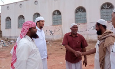 إدارة مؤسسة غراس في جولة تفقدية للإطلاع على حجم كارثة السيول بتريم