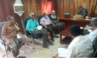 مديرعام القطن يبحث مع مديرعام التخطيط والتعاون الدولي اهم متطلبات التنمية