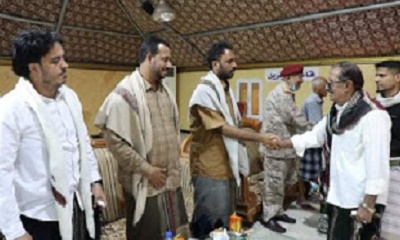 السلطة المحلية في حضرموت تنظم استقبالًا للمهنئين بعيد الفطر المبارك