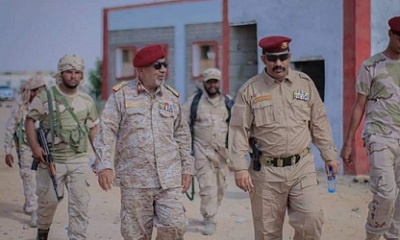 أركان حرب المنطقة الثانية يتفقد لواء الريان وشعبة الهندسة العسكرية بالقيادة