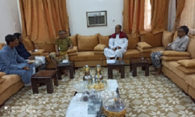 المجلس الصحي بتاربة يلتقي بمدير عام مديرية سيئون الأستاذ محمد عوض العامري