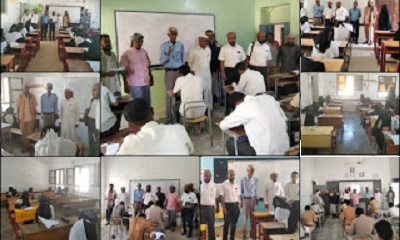 الأمين العام للمجلس المحلي ومدير إدارة التربية والتعليم بمديرية القطن يدشنان اختبارات انهاء الشهادة الثانوية العامة للعام 2020-2021م 