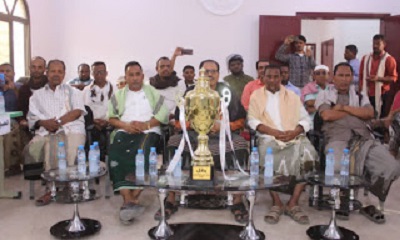 بحضور مدير عام المديرياة إجراء مراسيم قرعة دوري حنبل للمحترفين بمديرية ساه