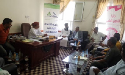 لجنة النزول الوزارية المشرفة على إمتحانات الثانوية العامة بوادي حضرموت تطلع على سير الإمتحانات في المراكز الإمتحانية بمديرية شبام