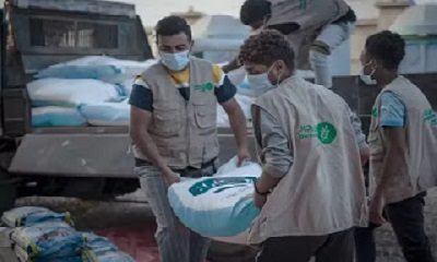 العون المباشر تشرع في تنفيذ المرحلة الأخيرة من إغاثة حضرموت وعدن