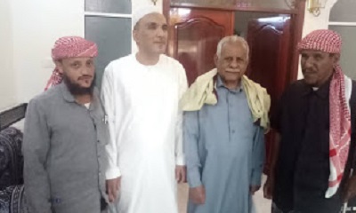 رئيس مرجعية قبائل حضرموت عضو مجلس الشورى ‏يلتقي بالهيئة الإدارية لجمعية رعاية وتأهيل المكفوفين بوادي حضرموت