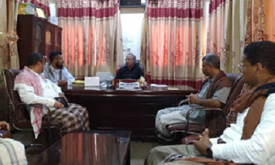 مدير عام مديرية مديرية دوعن يلتقي بإدارة نادي دوعن