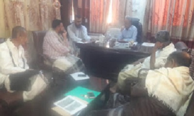 ضمن البرنامج الاستثماري 2021م .. لجنة المناقصات بدوعن تعقد اجتماعا لمناقشة دراسات المشاريع