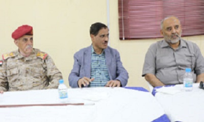 محافظ حضرموت يناقش مع شركة بترومسيلة الجوانب الأمنية لحفظ المنشاءات النفطية وأوجه التعاون المشترك بين الجانبين