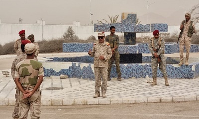 المحافظ القائد البحسني يؤكد على أهمية التنافس بين الوحدات العسكرية في عملية التدريب ورفع اللياقة لتنفيذ المهام العسكرية بكفاءة واقتدار