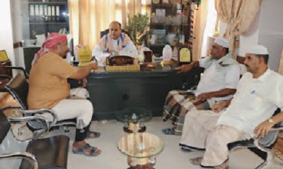 مدير عام سيئون يشيد بأدوار حافة سحيل سيئون في الحفاظ على الروابط الإجتماعية