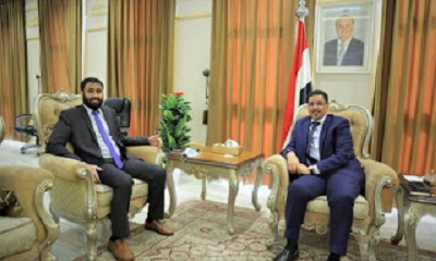 وزير الخارجية يلتقي مدير عام منفذ الوديعة البري ويناقش معه هموم وتطلعات المغتربين المسافرين عبر المنفذ