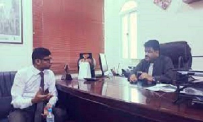 المدير العام للصندوق الإجتماعي للتنمية فرع المكلا يلتقي نقابة المهندسين اليمنيين فرع حضرموت