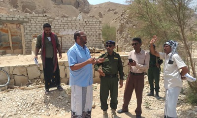 مدير عام تريم يوجه إدارتي الأشغال العامة والهيئة العامة للأراضي بسرعة إستكمال ملفات المعتدين على الساحات العامة وتحويلها للنيابة العامة