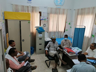 بحضور نائب مدير مكتب الصحة العامة والسكان إنعقاد الإجتماع الأول للمجلس الصحي