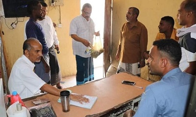 قيادة مؤسسة كهرباء ساحل حضرموت تتفقد أقسام الطوارئ وغرف التحكم والمحطات التحويلية
