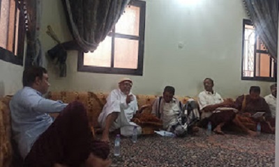 الهيئة التنفيذية لمكتب مؤتمر حضرموت الجامع بمديرية حريضه تعقد اجتماعها الأول 