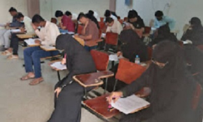 كلية الطب والعلوم الصحية بجامعة حضرموت تدشن الإمتحانات النهائية للدفعة التاسعة عشر تخصص طب بشري