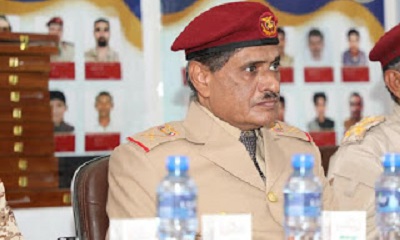 محافظ حضرموت البحسني يتفقد الشعب التابعة لقيادة المنطقة العسكرية الثانية وسير العمل المتواصل فيها