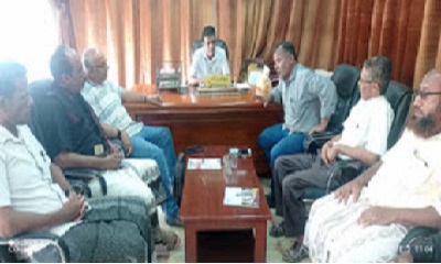 مناقشة الترتيبات لحفر آبار جديدة لتحسين خدمات المياة في القطن