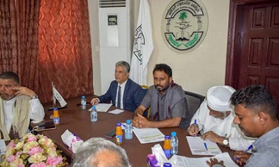 رئاسة مؤتمر حضرموت الجامع تعقد اجتماعًا لها برئاسة الشيخ عمرو بن حبريش