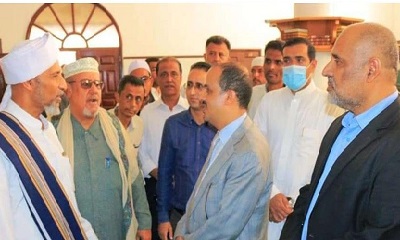 الأرياني يقوم بجولة لدار المصطفى للدراسات الإسلامية بتريم
