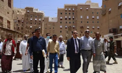 الارياني يزور عددا من المعالم الحضارية والتاريخية بمدينة تريم