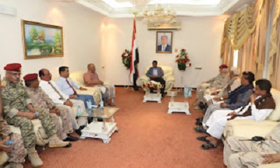محافظ حضرموت يصل إلى مدينة سيئون