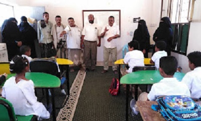 إنتقالي القطن يقدم مساعدة مالية لذوي الاحتياجات الخاصة من شريحة الصم والبكم والمعاقين
