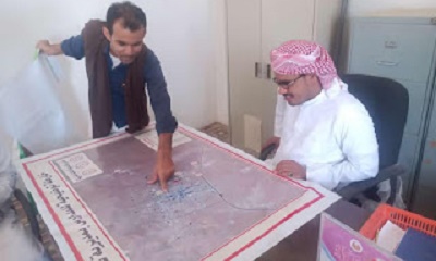 مدير عام مديرية ثمود يوجه باعتماد طاقه شمسيه لسكن المعلمين