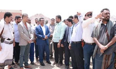 وزير النفط والمعادن يتفقد منشأة غاز بروم