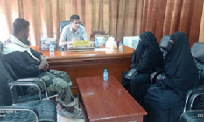 المدير العام لمديرية القطن يلتقي ادارة جمعية المرأة للتنمية