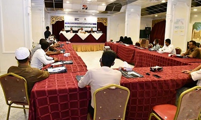 اختتام ورشة تدريبية لأعضاء السلطة المحلية بمديرية تريم حول مهارات حل النزاعات