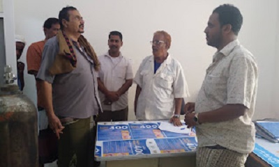 مدير عام مديرية الريدة و قصيعر العميد الجريري يتفقد مستشفى الريدة الشرقية