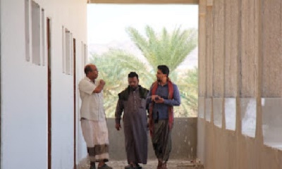 شبام : مدير عام المديرية يتفقد مشروع مدرسة السباخ للتعليم الأساسي